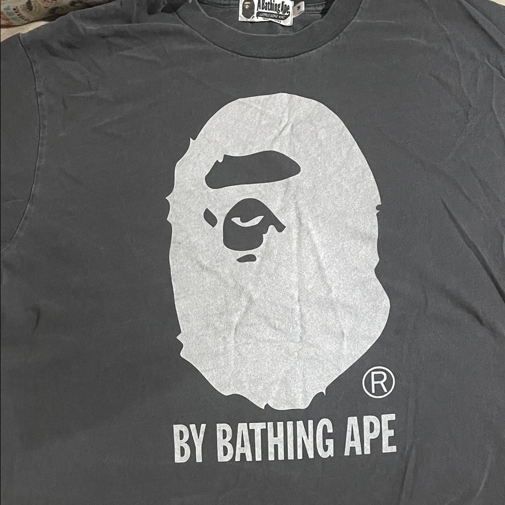 A Bathing Ape Gray Short Sleeve Tee WORN ONCE